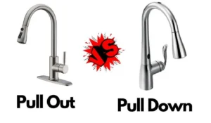 Understanding pull down vs pull out kitchen faucet