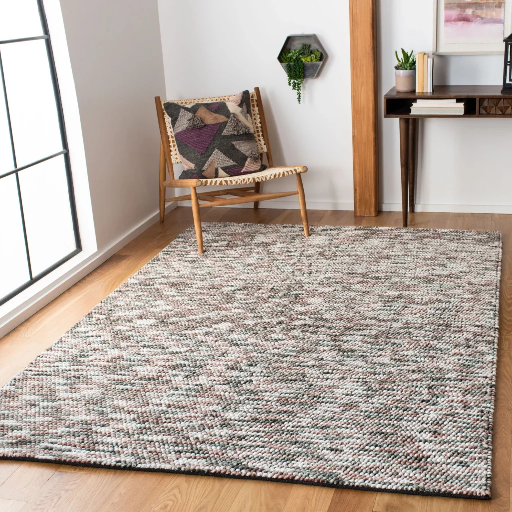 Understanding the Appeal of living room décor with textured rugs
