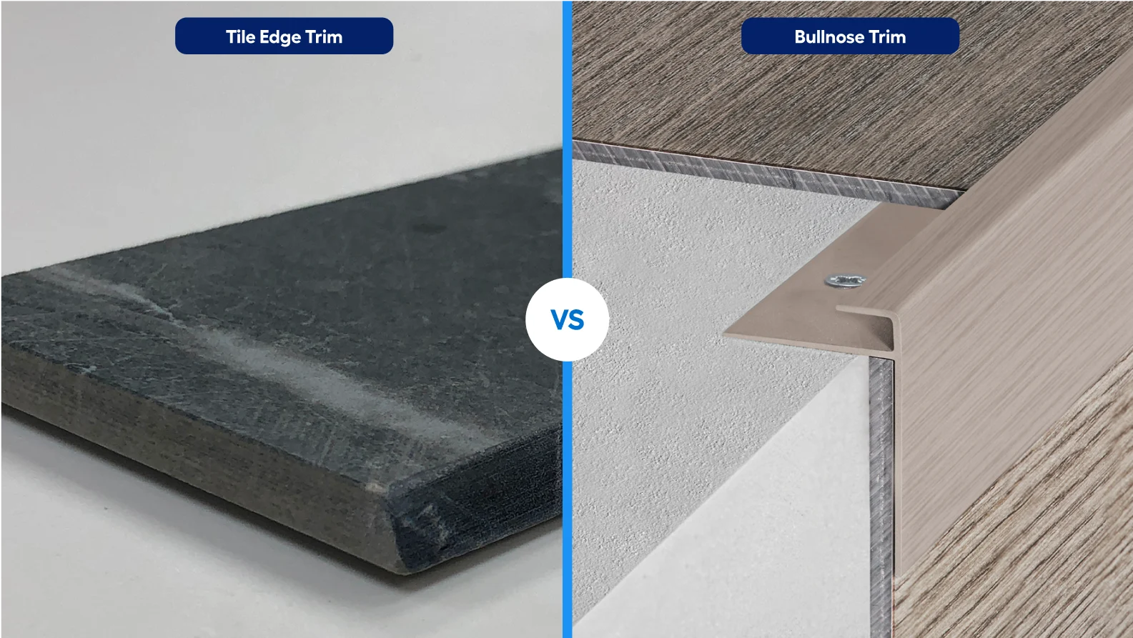 Understanding the Basics of Bullnose Tile vs Metal Trim