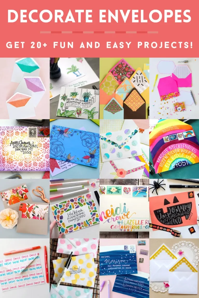 Understanding the Basics of How to Decorate Envelopes at Home