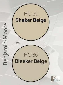 Understanding the Core Differences: Bleeker Beige vs Shaker Beige