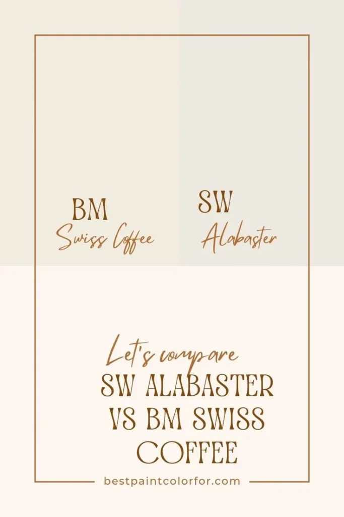 Understanding the Core Differences: bm swiss coffee vs sw alabaster
