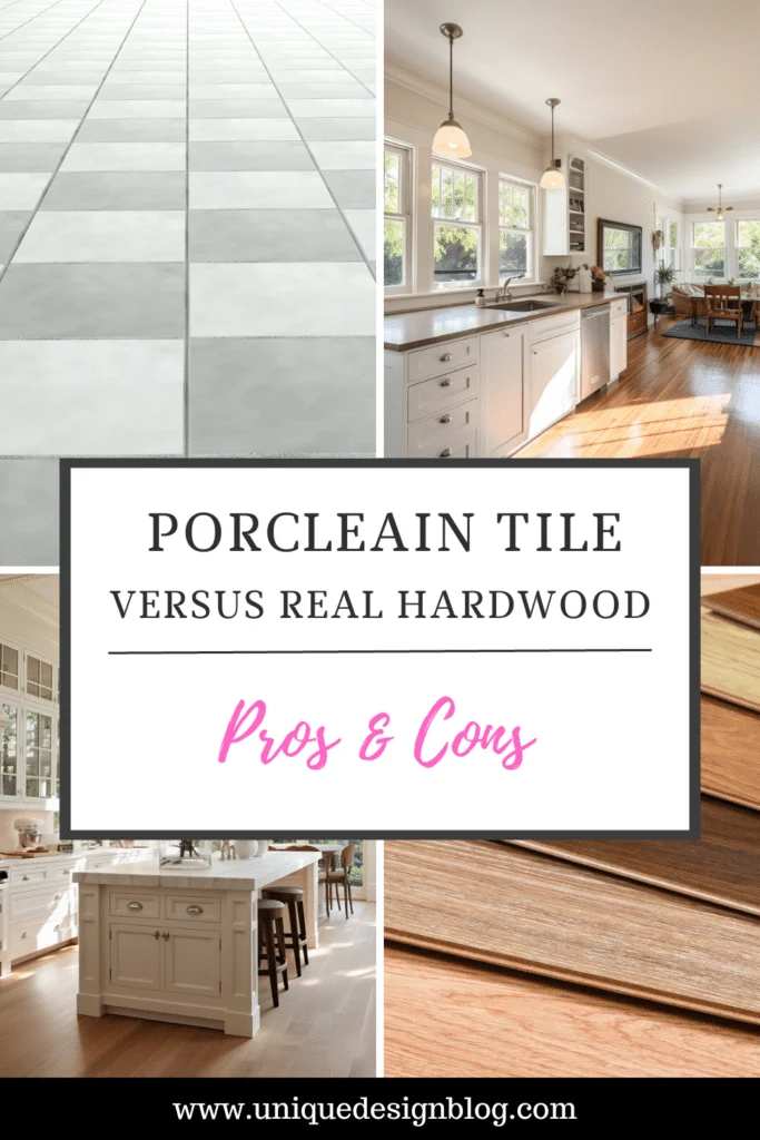 Understanding the Core Differences: kitchen hardwood vs tile