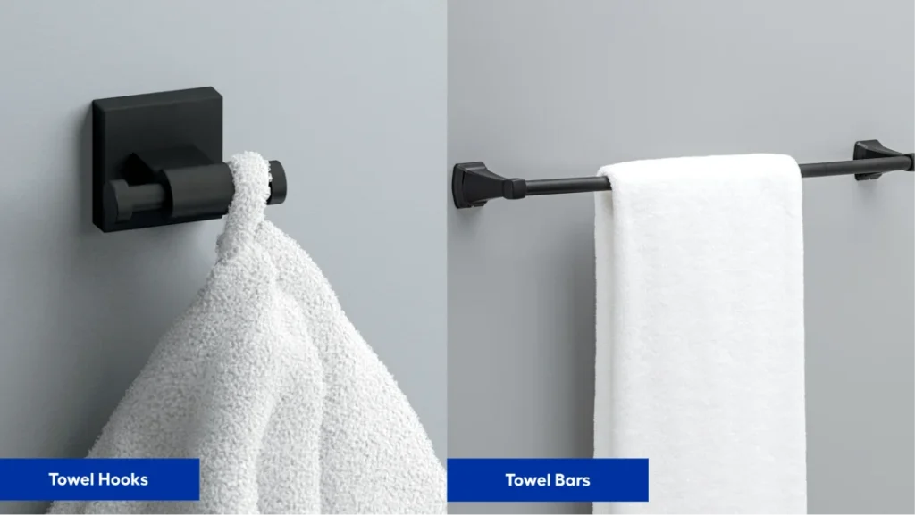 Understanding the Core Differences: Towel Bar vs Hook