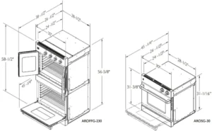 Understanding the Core Dimensions: 27 vs 30 Inch Wall Oven