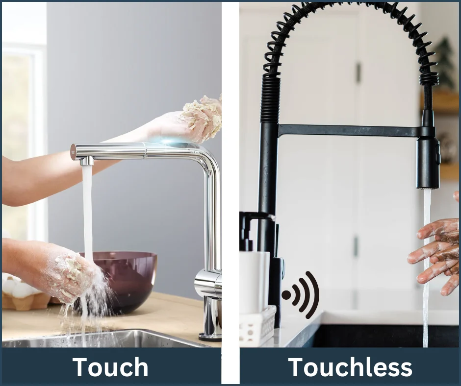 Understanding the Core Technology: Touch vs Touchless Kitchen Faucet