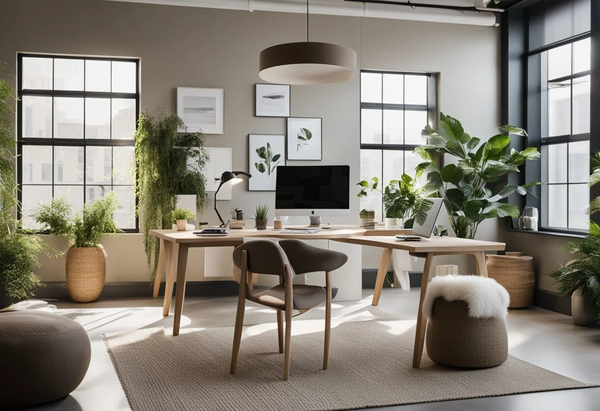 Understanding the Power of Calm Neutral Palettes in Workspace Décor