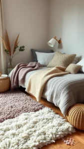 Understanding the Power of Texture in Bedroom Décor with Cozy Textured Bedding