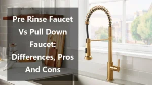 Understanding the Pre Rinse Kitchen Faucet vs Pull Down Debate