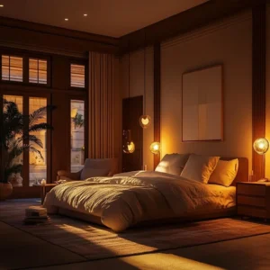 Understanding the Role of Warm Lighting in Bedroom Décor with Warm Lighting