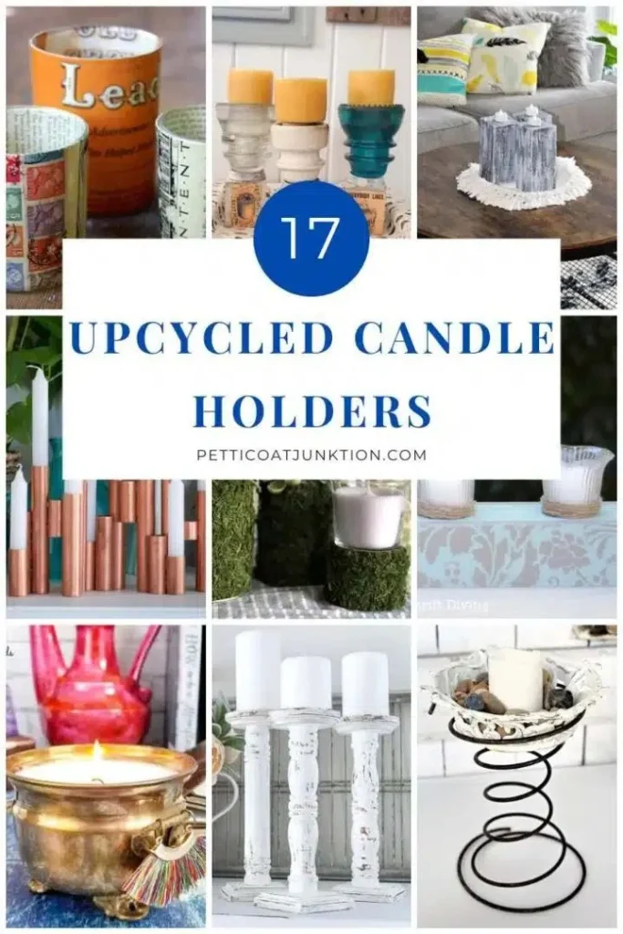 Upcycling Materials for Candle Décor