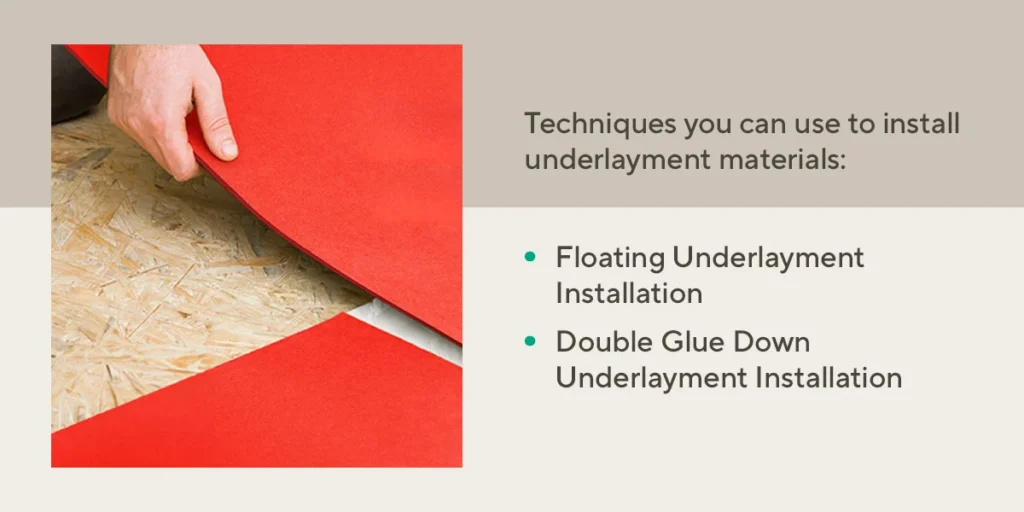 Use as Underlayment for New Flooring Projects