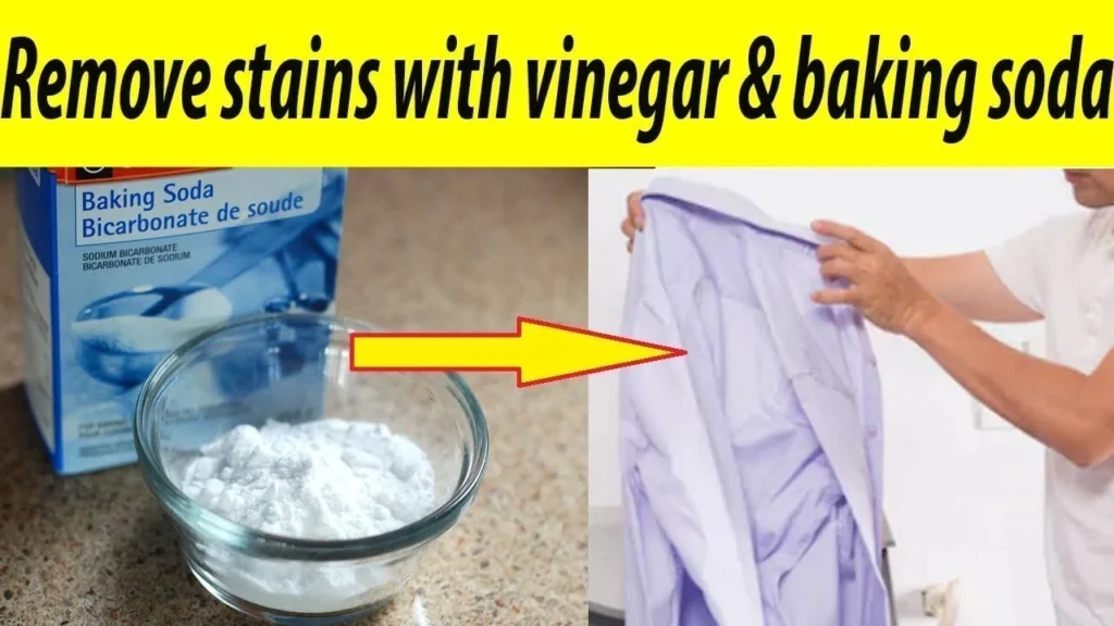 Using Vinegar and Baking Soda for Stubborn Stains