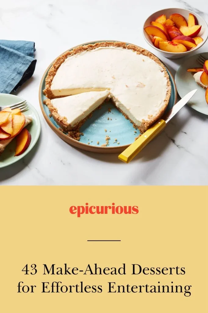 Versatility in Home Desserts and Entertaining