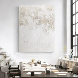 Wall Décor with Neutral Abstract Art: Understanding Its Appeal