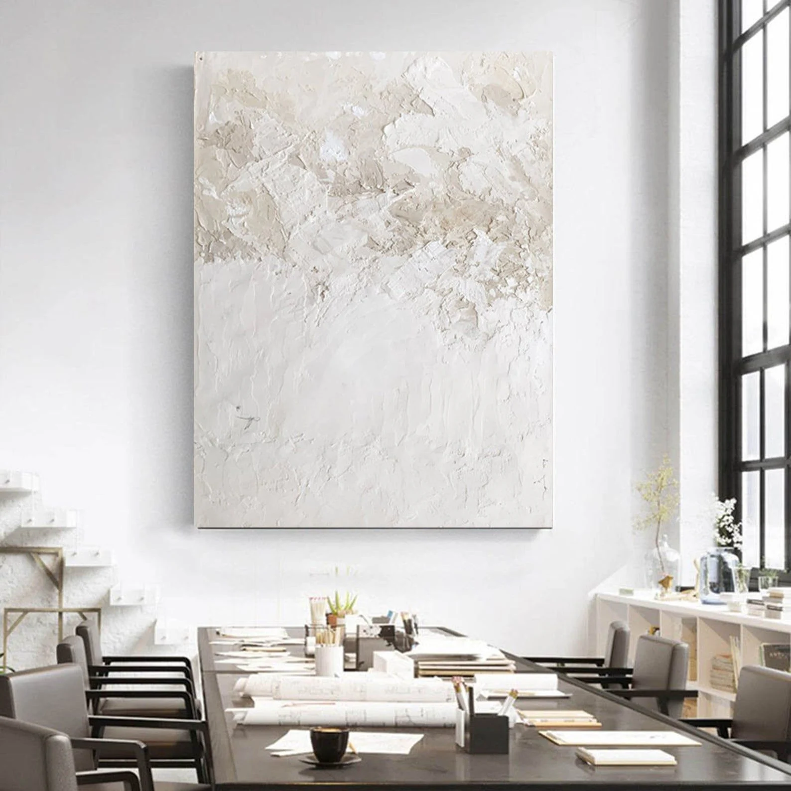 Wall Décor with Neutral Abstract Art: Understanding Its Appeal