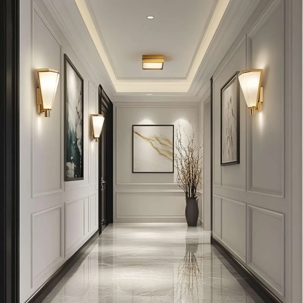Wall Sconces: Timeless Elegance for Hallway Walls