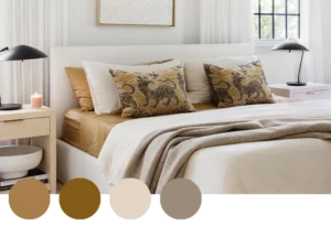 Warm bedroom décor ideas: Color palettes that invite coziness