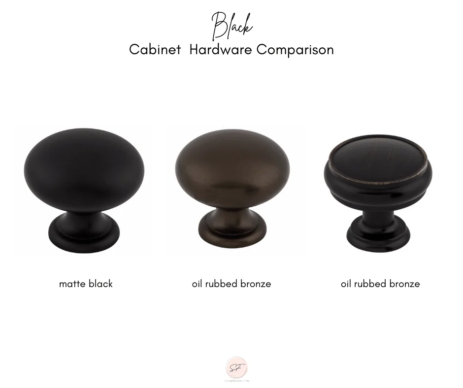 Where to Use Oil Rubbed Bronze and Black Finishes