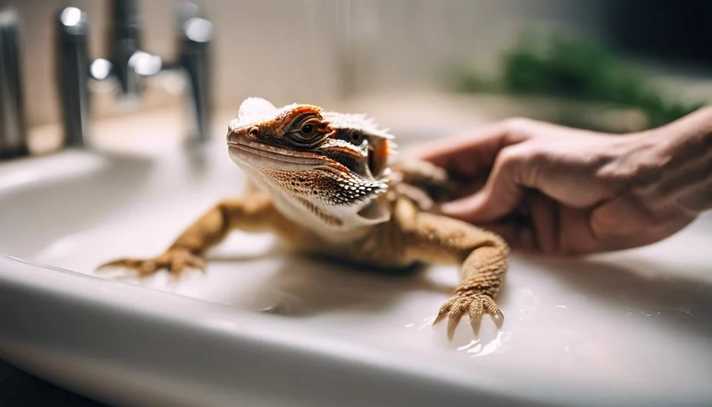 Why Bathing Is Important for Bearded Dragons