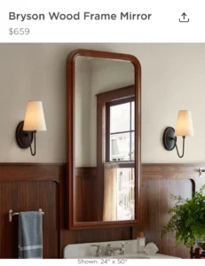 Why Bathroom Mirror Frame Decoration Matters