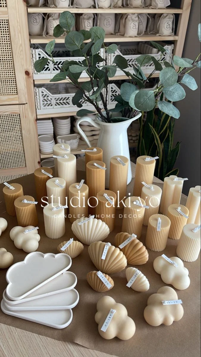 Why Choose DIY neutral candle décor?