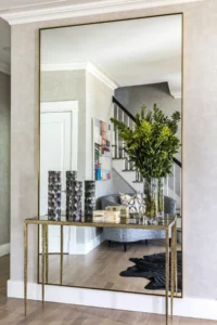 Why Choose Hallway Décor with Simple Mirror Wall?