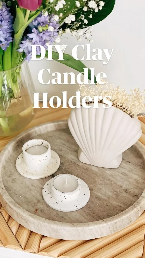 Why DIY décor with clay candle holders is a smart choice