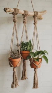 Why DIY décor with woven plant hangers works for modern interiors