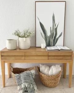 Why Entryway Décor with Plant Décor Accents Works