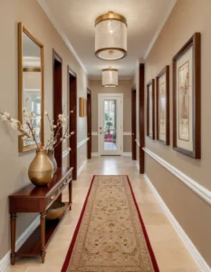 Why Hallway Décor with Wood Accents Works So Well