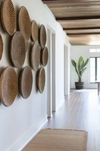 Why Hallway Décor with Woven Wall Décor Works So Well