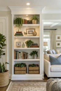 Why Light Wood Shelves Are Ideal for Living Room Décor