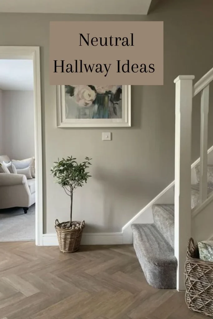 Why Neutral Hallway Plant Décor Works for Every Home