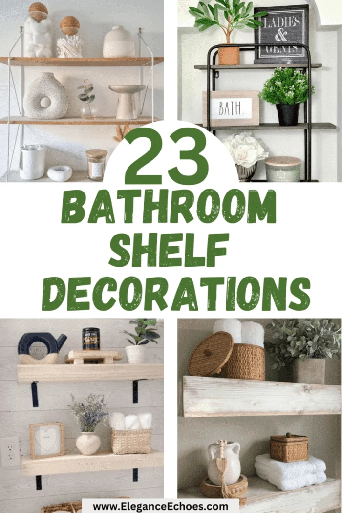 Why Neutral Shelf Décor Works So Well in Bathrooms