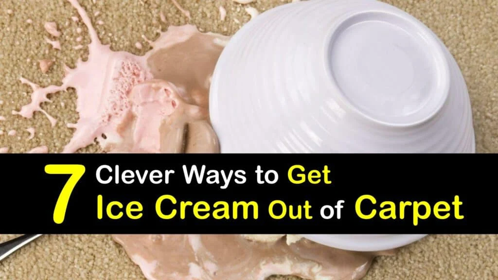 Why Prompt Action Is Crucial When Learning How to Get Ice Cream Out of Carpet