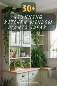 Why Simple Kitchen Window Plant Décor Works