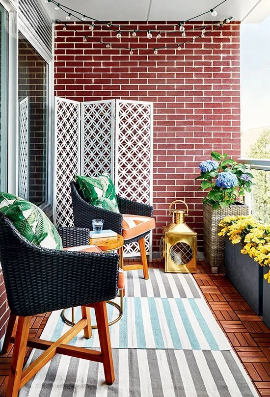 Why Simple Rugs Are the Secret Weapon in Balcony Décor with Simple Rugs