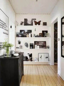 Why Small Wall Décor Using Picture Ledges Works So Well