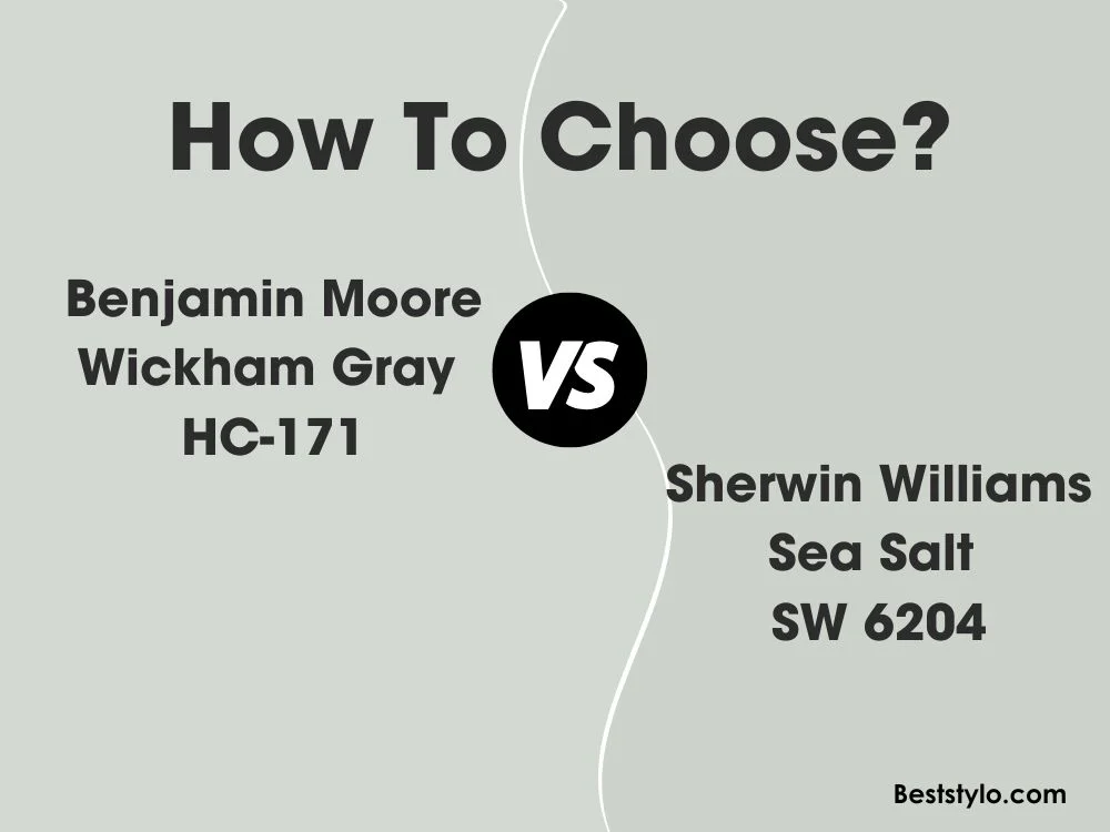 Wickham Gray vs Sea Salt: The Ultimate Guide to Choosing the Right Paint Color for Your Home