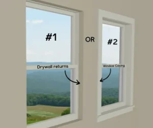 Window Casing vs Drywall Return: Core Definitions and Functions