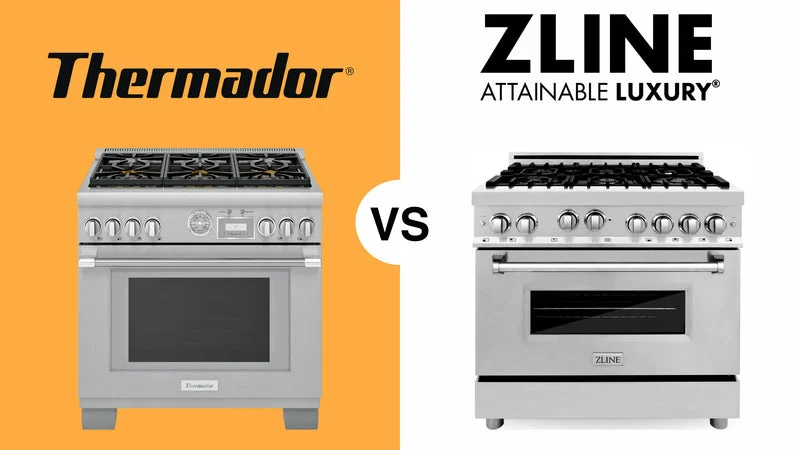 zline vs thermador: Design Philosophy and Aesthetic Appeal