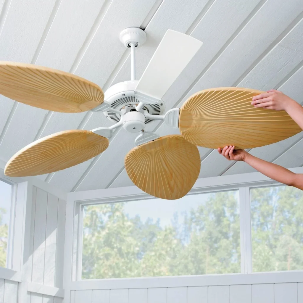 Aesthetic Harmony – blending fan blades and lighting designs