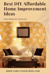 Affordable Home Improvement Ideas for the Living Room