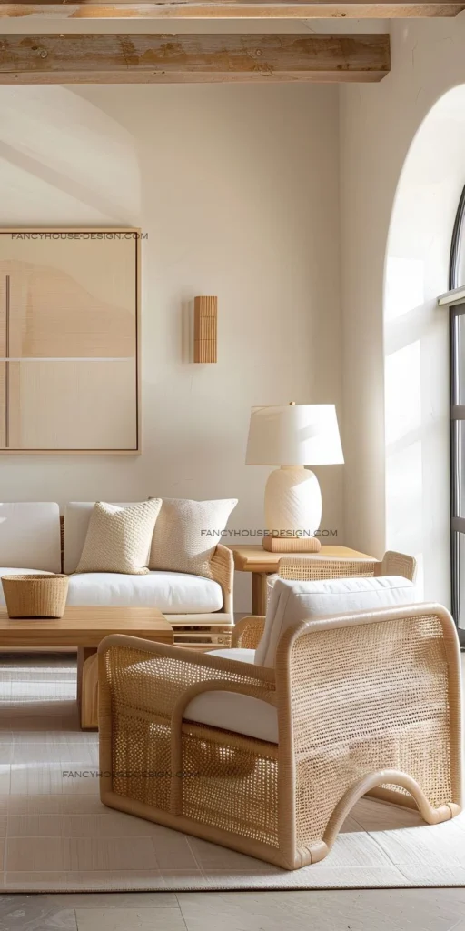 Balancing Rattan with Modern Elements