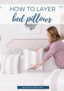 bedroom décor with layered pillows: The Basics of a Cohesive Look