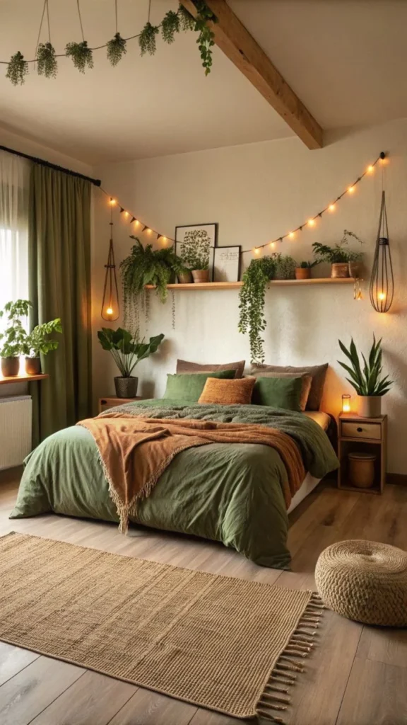 Bedroom Retreats with Earth Tone Interior Décor Inspiration