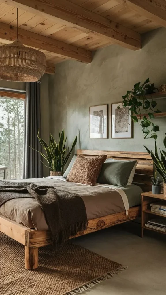 Bedroom Sanctuaries: Softening the Space with Earthy Home Décor Ideas