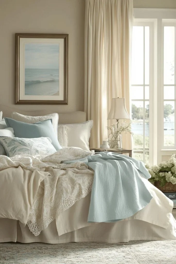 Bedroom Serenity Using Warm Beige