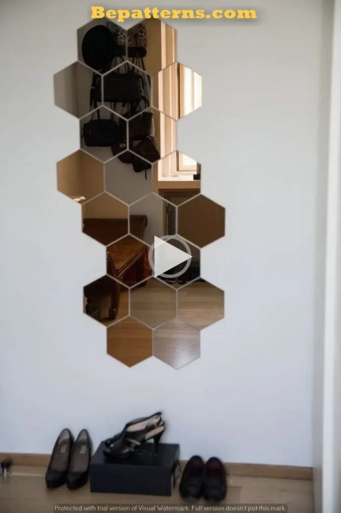 Bedroom transformations with mirror wall décor